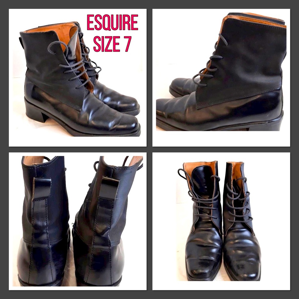 Esquire Dress Boots Size 7
